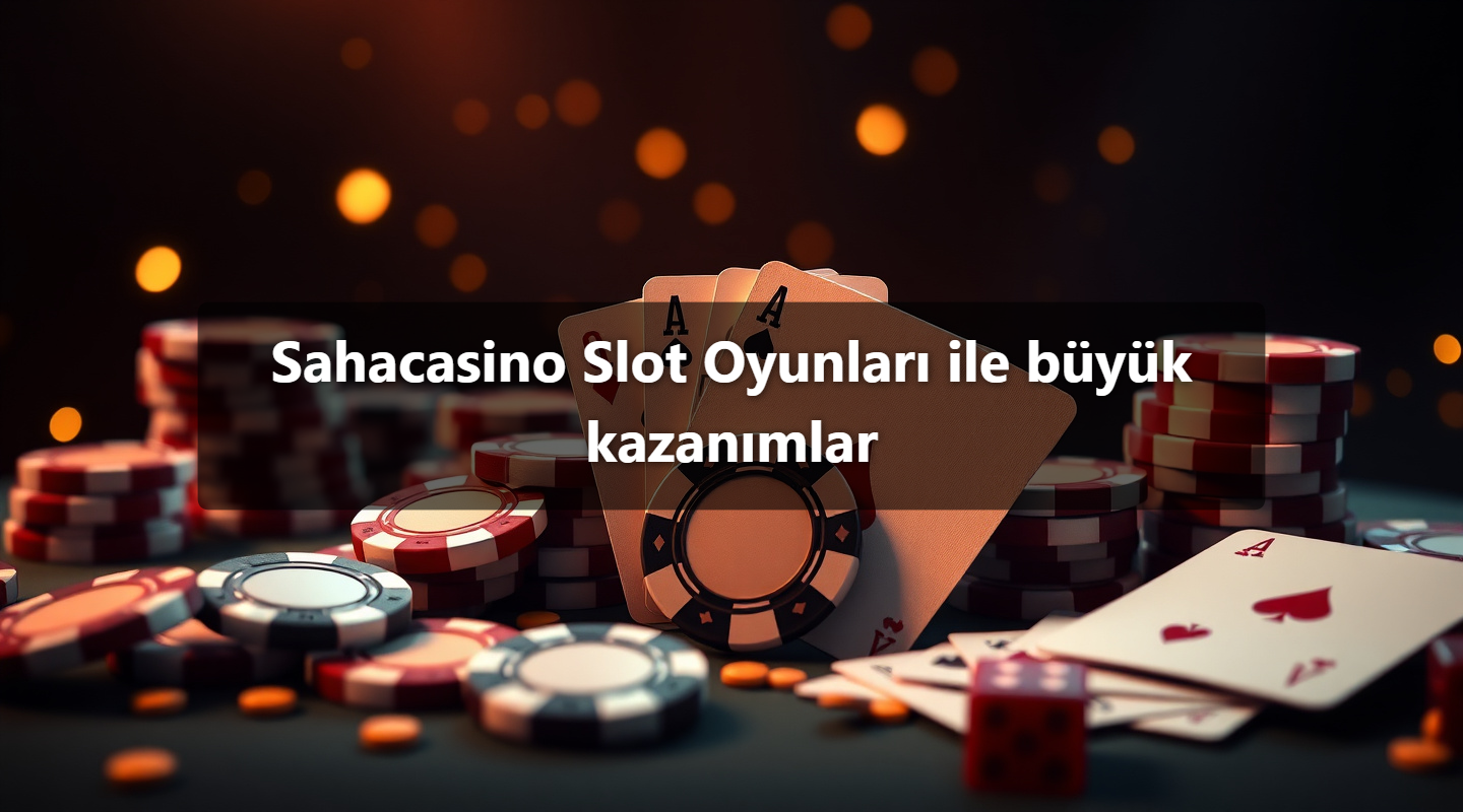 Sahacasino Slot Oyunları ile büyük kazanımlar 1 Sahacasino Slot Oyunları ile büyük kazanımlar