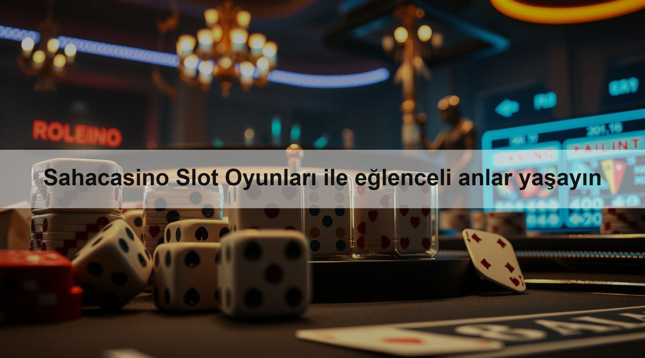 Sahacasino Slot Oyunları ile eğlenceli anlar yaşayın