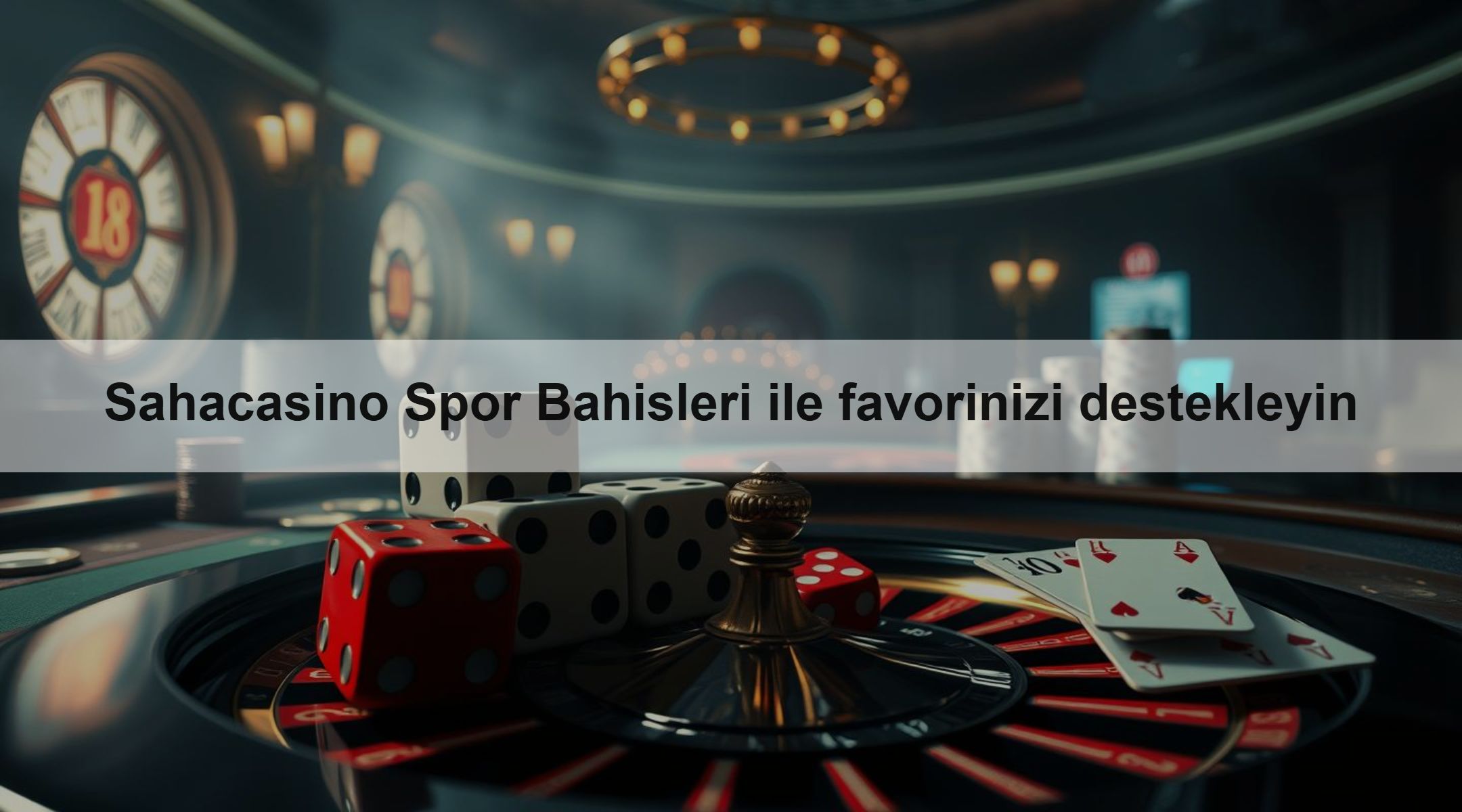 Sahacasino Spor Bahisleri ile favorinizi destekleyin