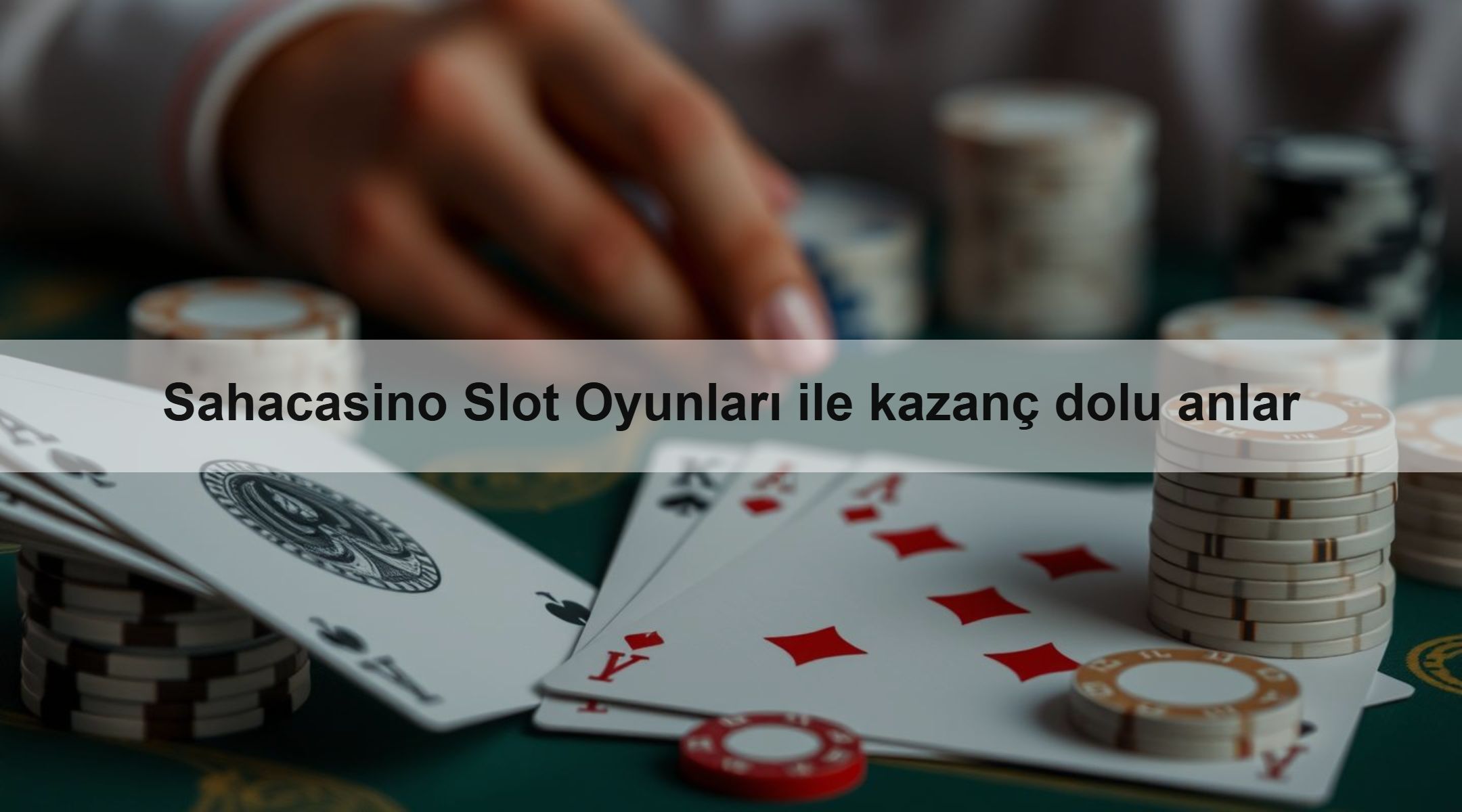 Sahacasino Slot Oyunları ile kazanç dolu anlar